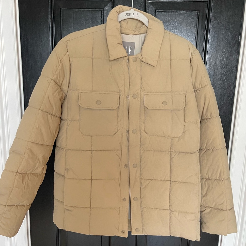 GAP Beige Quilted Jacket